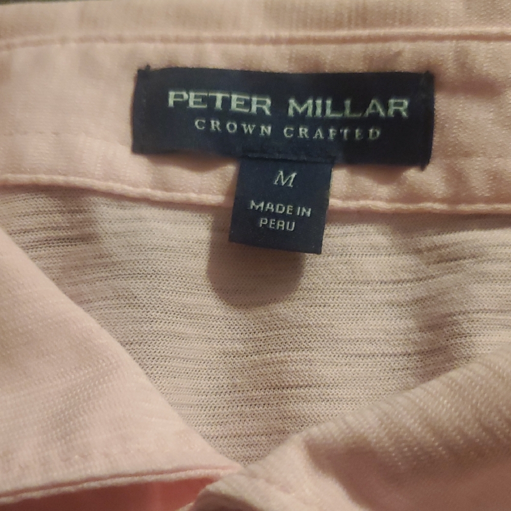 Peter Millar Soft Pink Button-Up